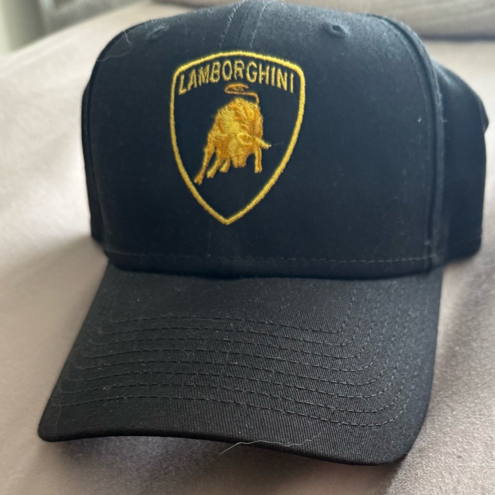 Adjustable Lamborghini logo hat